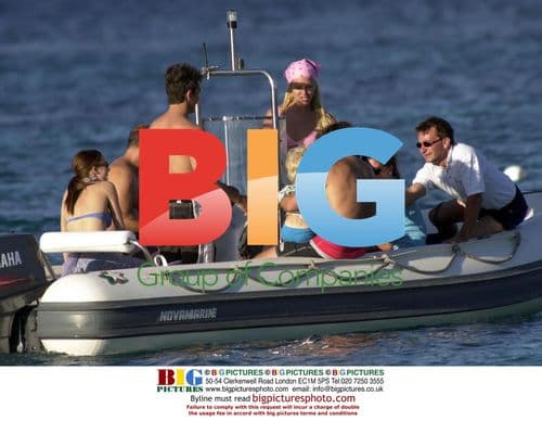 Valeria Mazza's Family Holiday in Sardinia