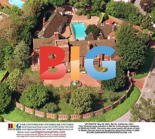 Nicolas Cage's Bel Air Mansion