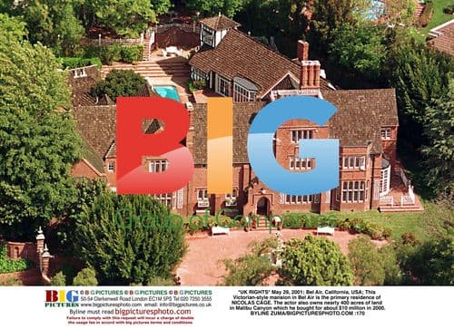Nicolas Cage's Mansion in Bel Air