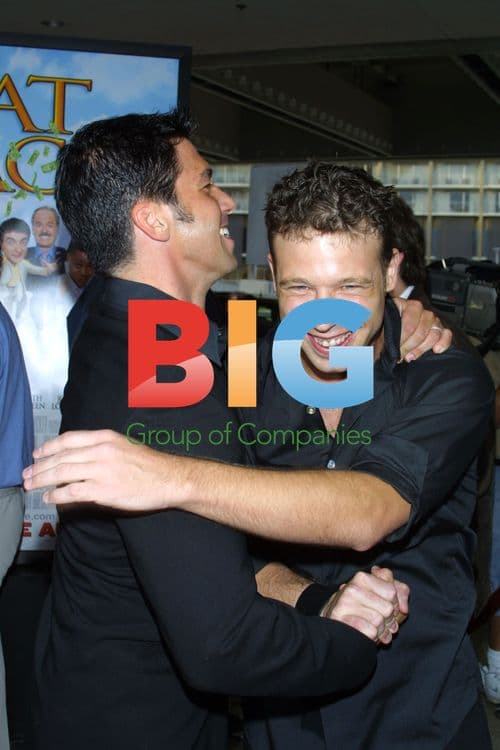 Phil Buckman and Vince Vieluf at 'Rat Race' Premiere