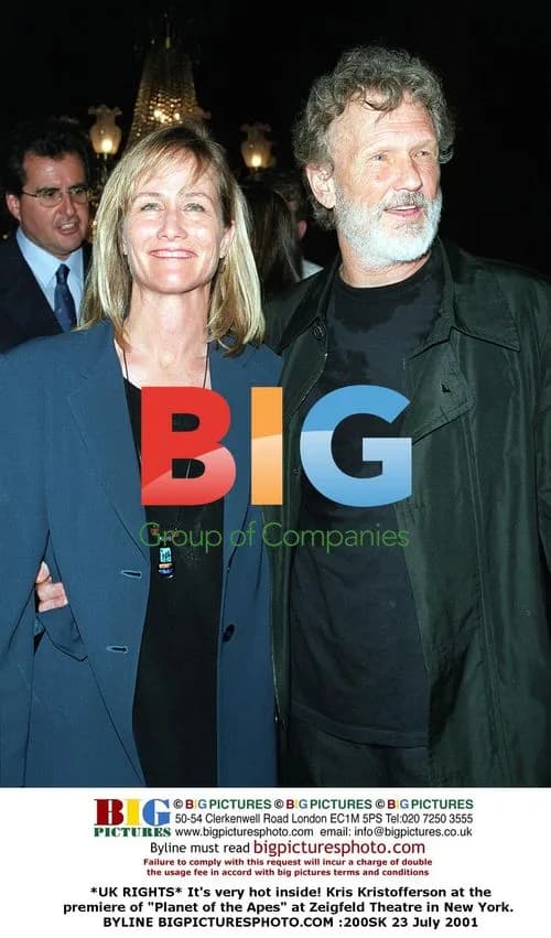 Kris Kristofferson at "Planet of the Apes" premiere