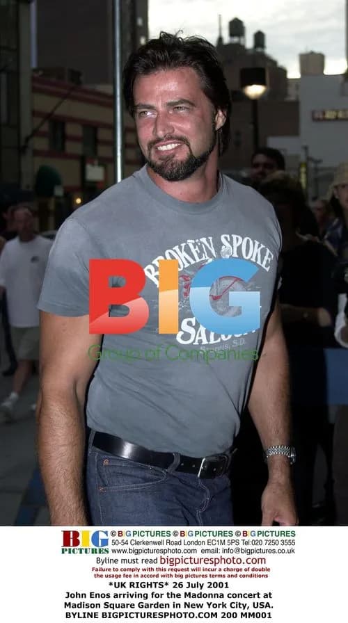 John Enos Arriving for Madonna NYC Concert