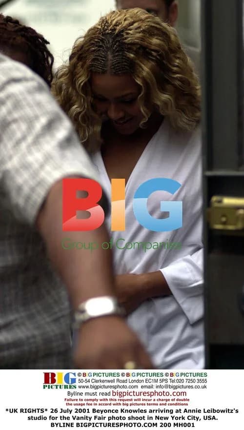 Beyonce Knowles at Vanity Fair photo shoot