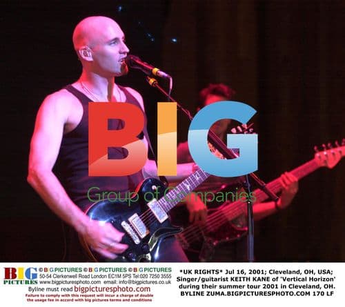 Keith Kane of Vertical Horizon on 2001 Summer Tour