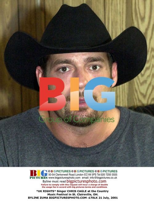 Singer CHRIS CAGLE at Country Music Festival
