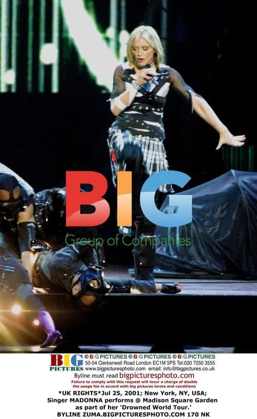 Madonna performs at Madison Square Garden
