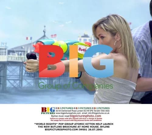 Atomic Kitten Launch Butlins Brochure