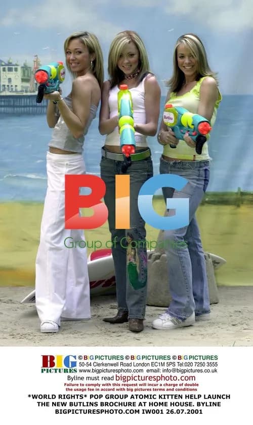 Atomic Kitten Launch Butlins Brochure