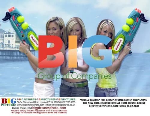 Atomic Kitten launch Butlins Brochure