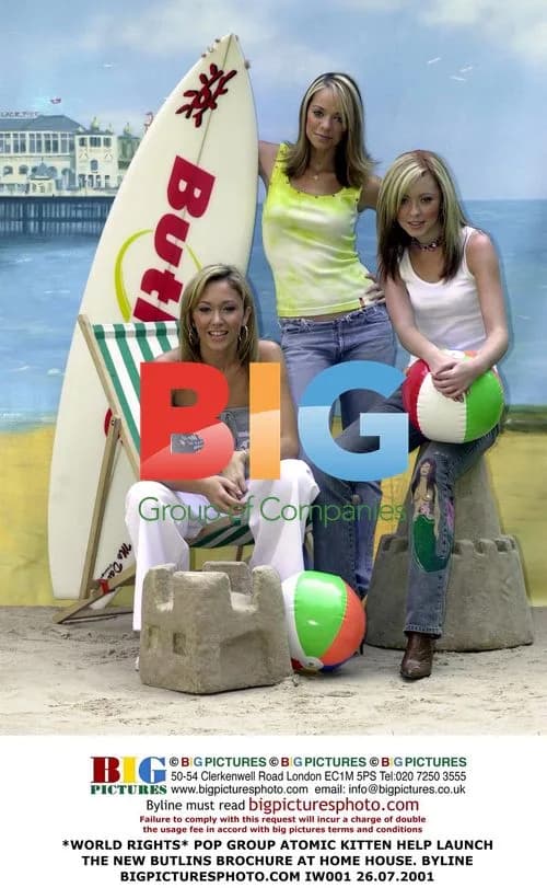 Atomic Kitten Launches Butlins Brochure