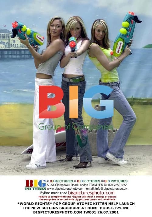 Atomic Kitten Launch Butlins Brochure
