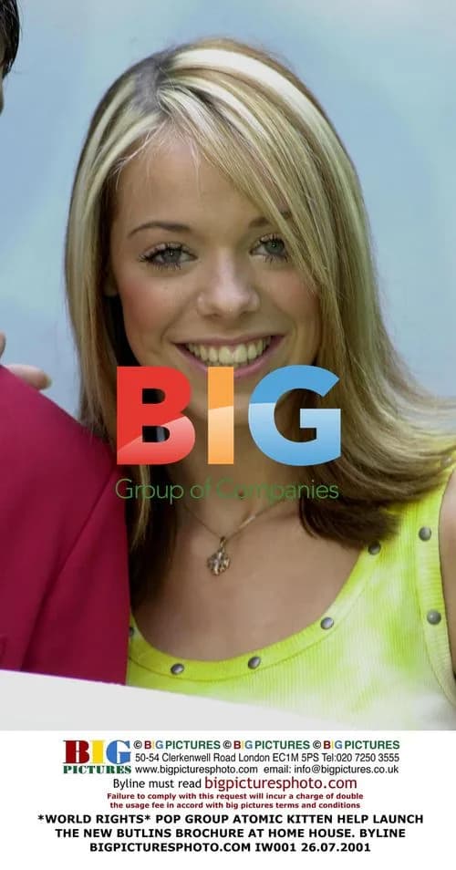 Atomic Kitten Launch Butlins Brochure