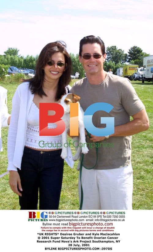 Desiree Gruber and Kyle Maclacahlan at 2001 Super Saturday