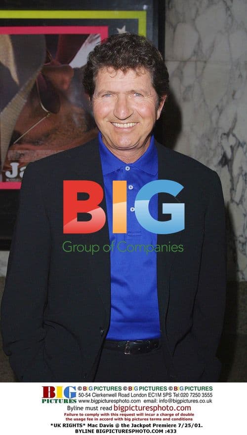 Mac Davis at Jackpot Premiere