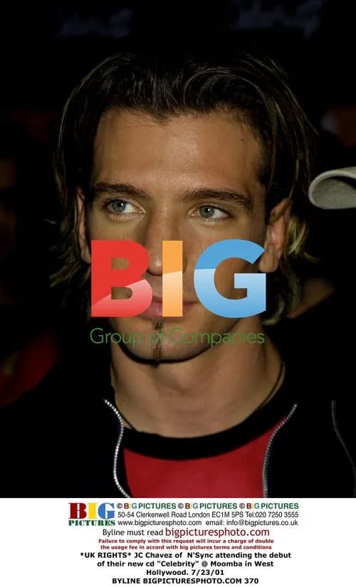 N'Sync's JC Chavez at 'Celebrity' CD Debut