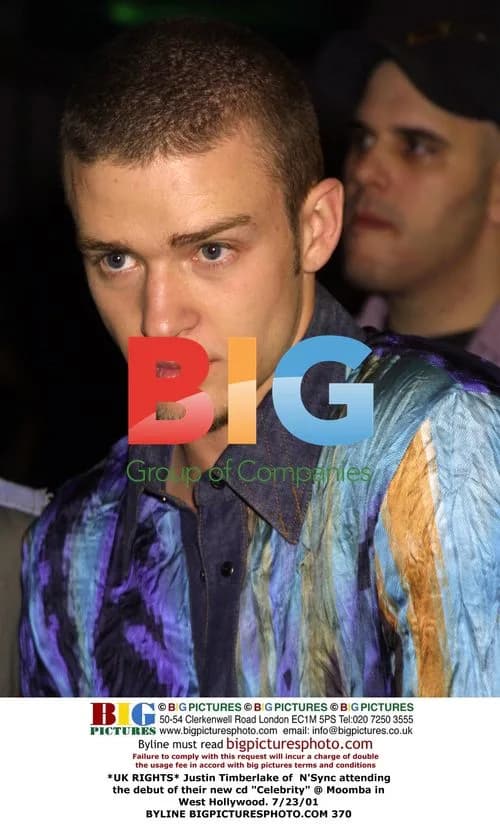 Justin Timberlake at N'Sync CD debut