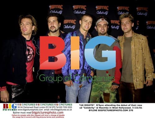 N'Sync Debut New Album "Celebrity" in Hollywood