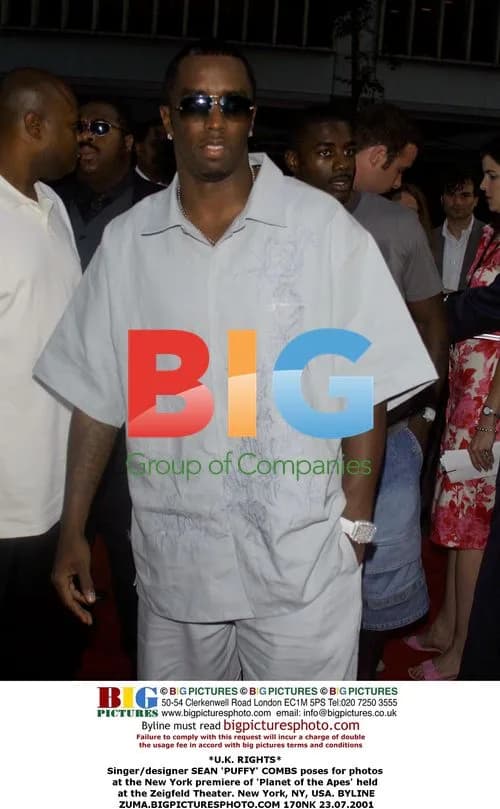 SEAN 'PUFFY' COMBS at 'Planet of the Apes' premiere