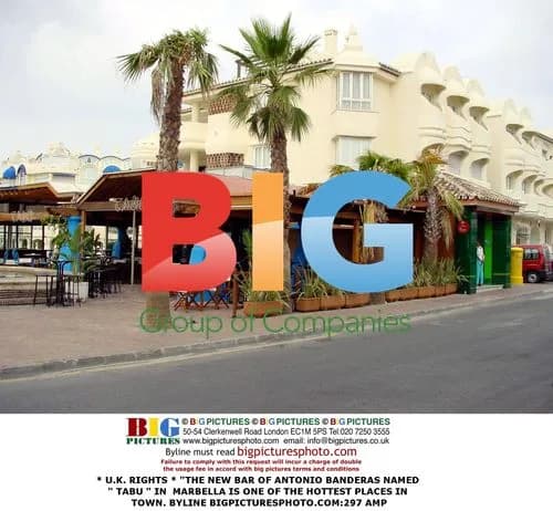 Antonio Banderas' New Bar 'Tabu' in Marbella
