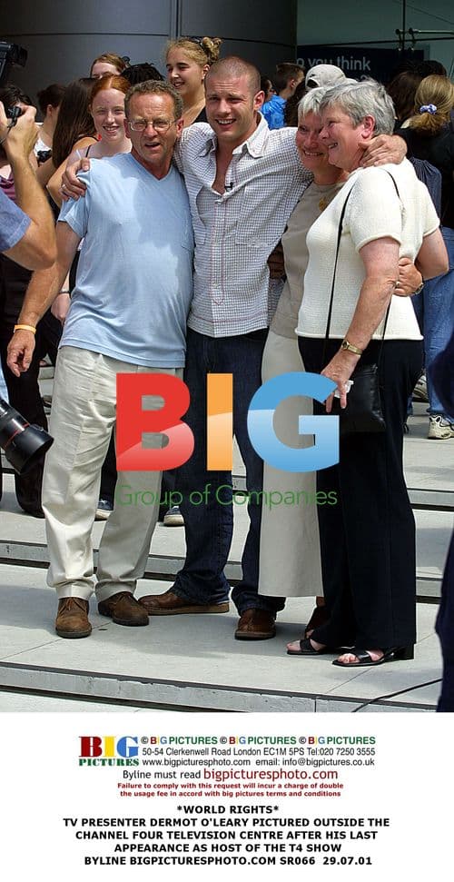 Dermot O'Leary Leaves Channel 4's T4 Show