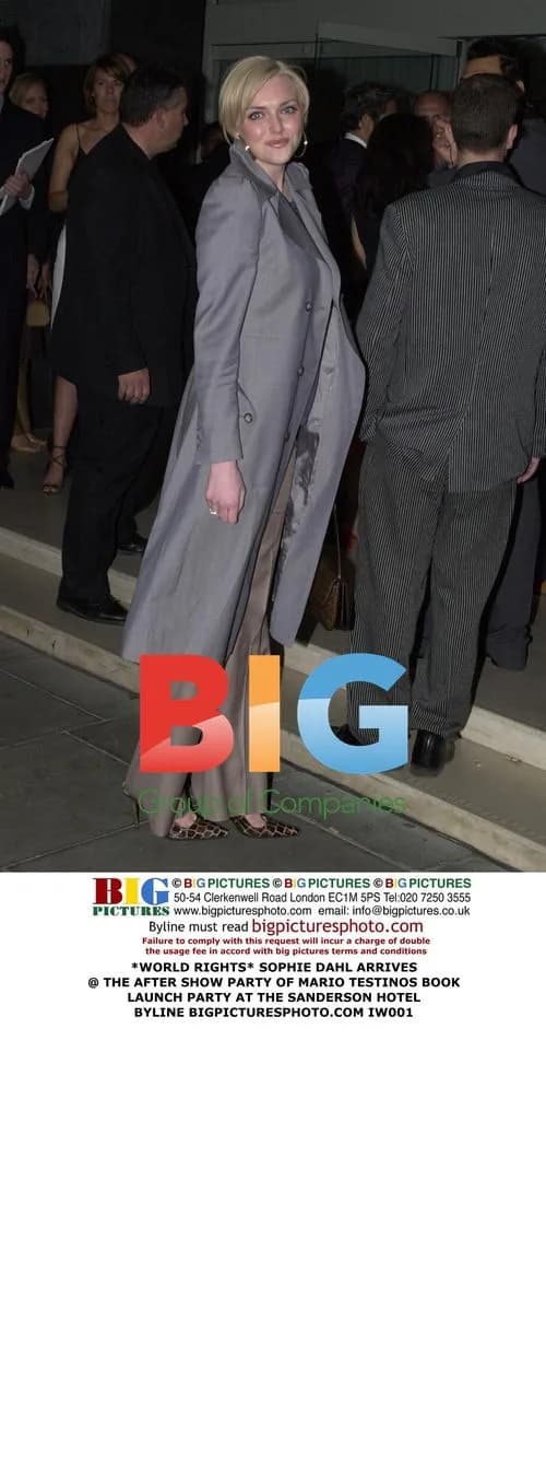 SOPHIE DAHL ARRIVES @ MARIO TESTINO BOOK LAUNCH PARTY