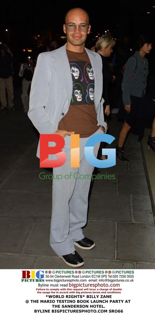 BILLY ZANE @ MARIO TESTINO BOOK LAUNCH