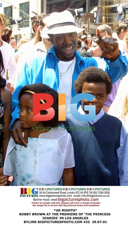 Bobby Brown at 'The Princess Diaries' Premiere