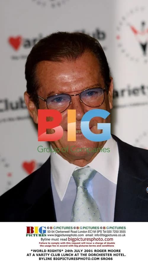 Roger Moore at Varity Club Lunch