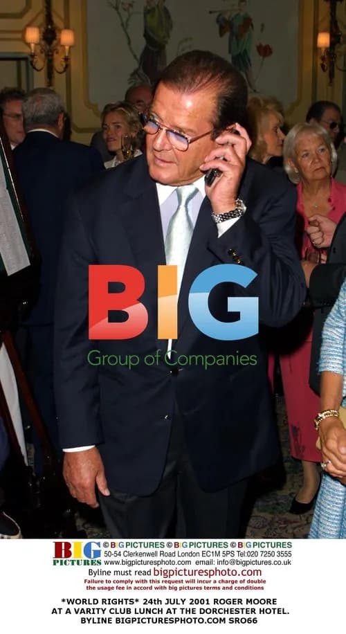Roger Moore at Varity Club Lunch