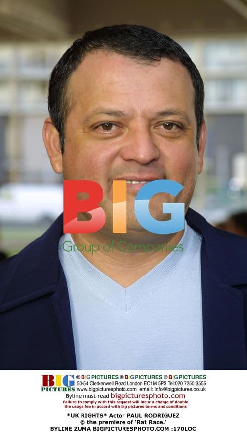 Actor Paul Rodriguez at 'Rat Race' premiere