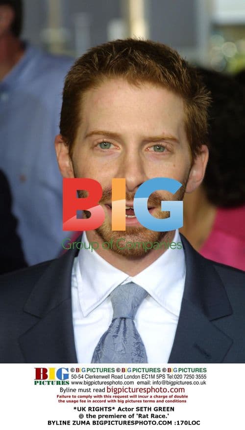 Seth Green at 'Rat Race' premiere