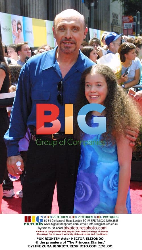 Hector Elizondo at 'The Princess Diaries' premiere