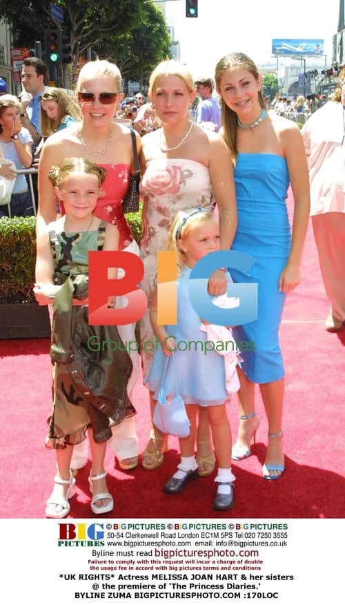 Melissa Joan Hart at 'The Princess Diaries' premiere