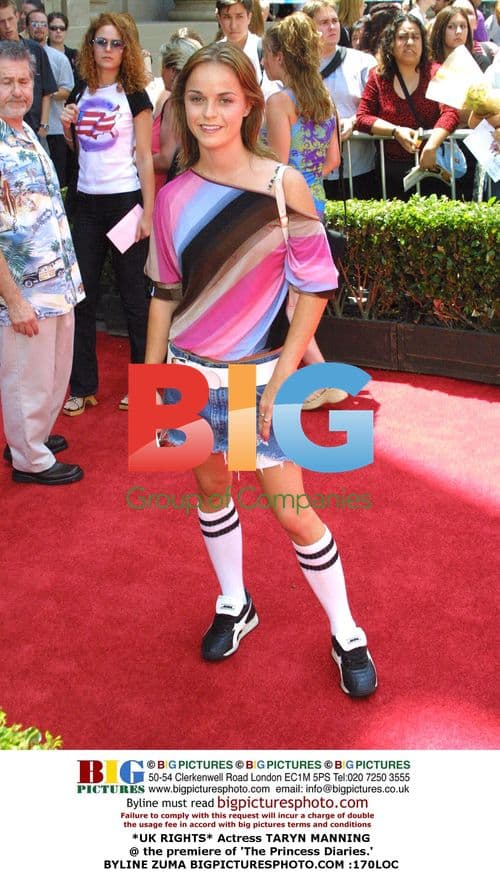 Taryn Manning at 'The Princess Diaries' Premiere