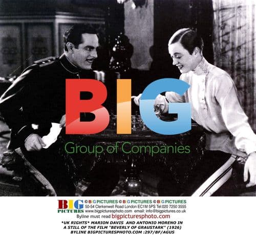 Marion Davis and Antonio Moreno in "Beverly of Graustark"