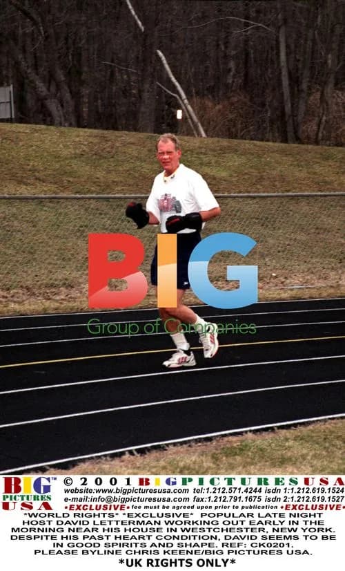 David Letterman Working Out