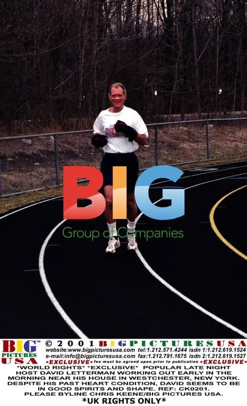 David Letterman Working Out