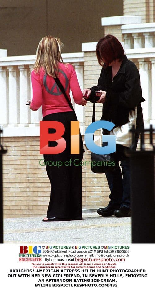 Helen Hunt Spotted with Girlfriend in Beverly Hills