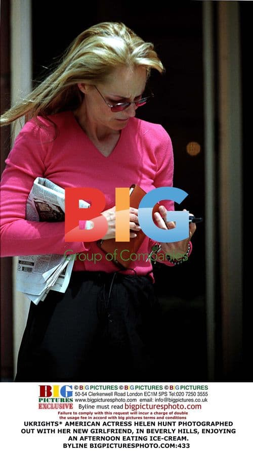 Helen Hunt Out with Girlfriend in Beverly Hills