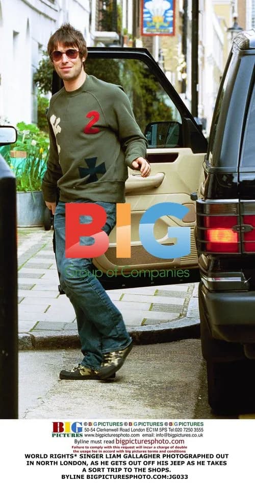Liam Gallagher Steps Out in North London