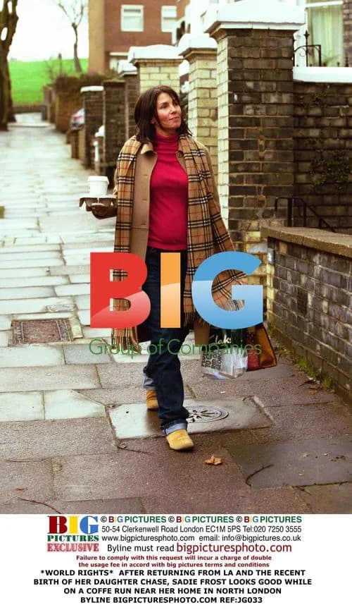 Sadie Frost on Coffee Run in London