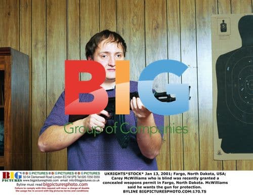 Blind man granted concealed carry permit in Fargo