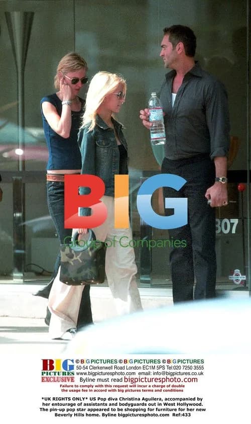 Christina Aguilera Spotted Furniture Shopping in West Hollywood