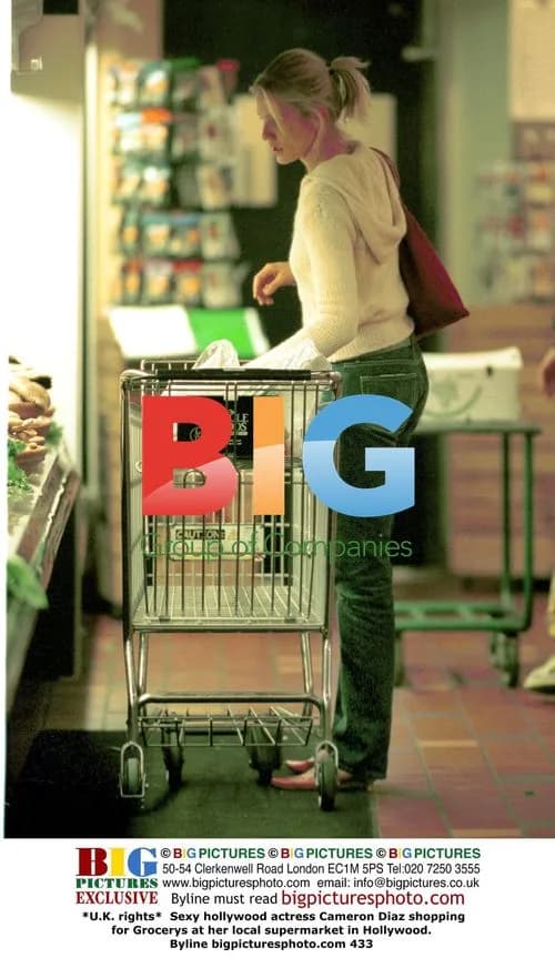 Cameron Diaz Shopping for Groceries