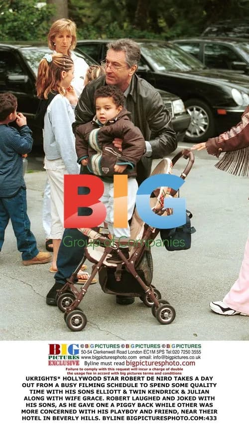 Robert De Niro Spends Time with Family