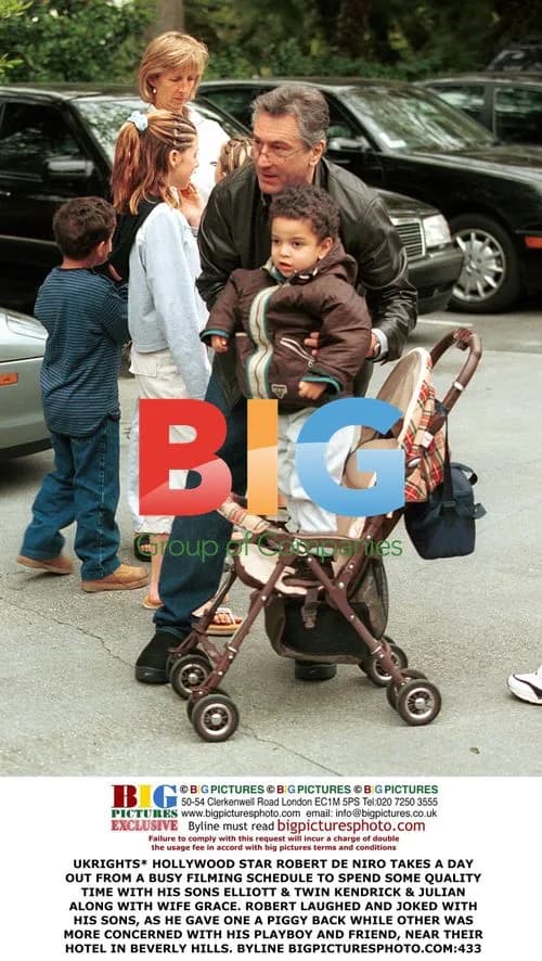 Robert De Niro Spends Quality Time With Family