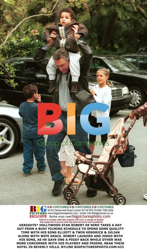 Robert De Niro Spends Quality Time with Family