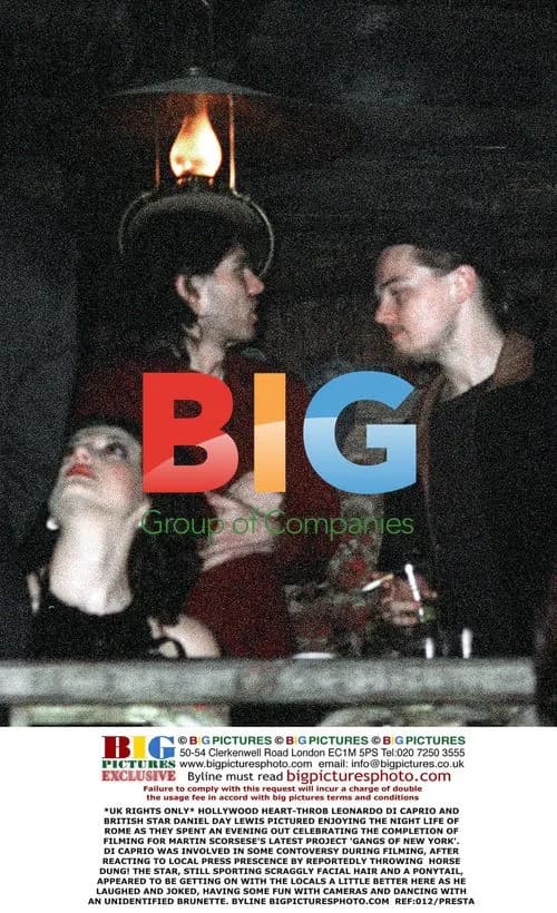 Leonardo Di Caprio and Daniel Day Lewis Party in Rome