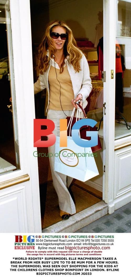 SUPERMODEL ELLE MACPHERSON SHOPPING FOR KIDS