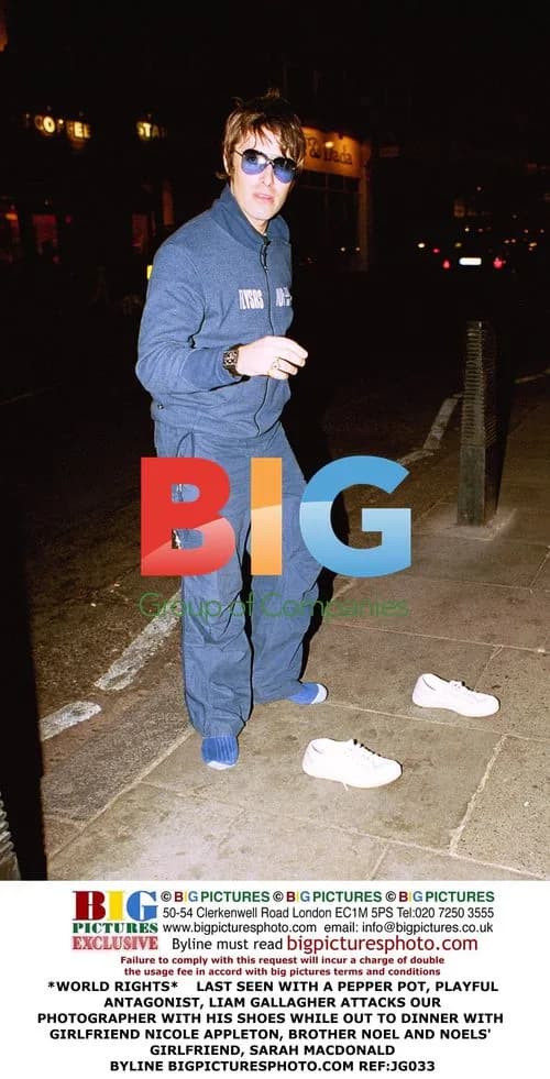 Liam Gallagher Attacks Paparazzi